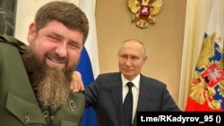 Рамзан Кадыров и Владимир Путин