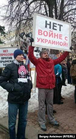 Nizhniy Novgorod At the Meeting in Memoriam of Boris Nemtsov -4