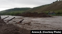 Смытые в Забайкалье мосты