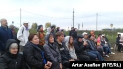 "Концертный зал" палаточного лагеря