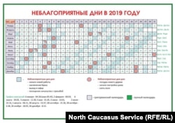 Календарь, авторство которого приписывают дагестанскому муфтияту