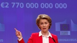 Ursula von der Leyen, Brüssel, 2 aprel 2020