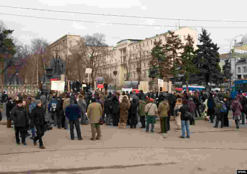 Митинг закончился без происшествий