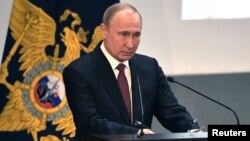 Владимир Путин на коллегии МВД