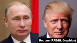 Владимир Путин и Дональд Трамп