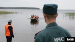 Спасательная операция в Карелии 