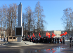 На митинге в Йошкар-Оле. 22 февраля