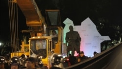 Mexico -- Heydar Aliyev's statue removed from Mexico's main avenue, 25Jan2013