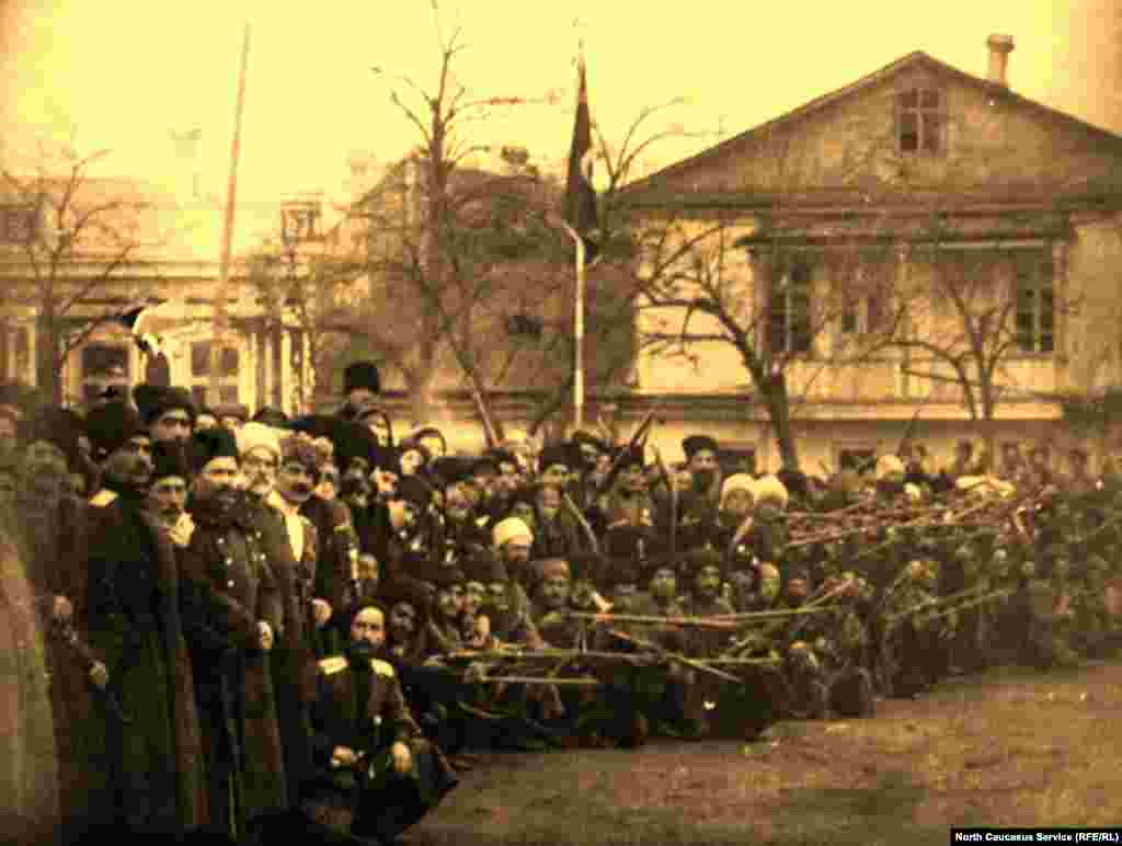 Фотография Темир-хан-шуры (Буйнакска)&nbsp;сделанная в 1917 году.&nbsp;