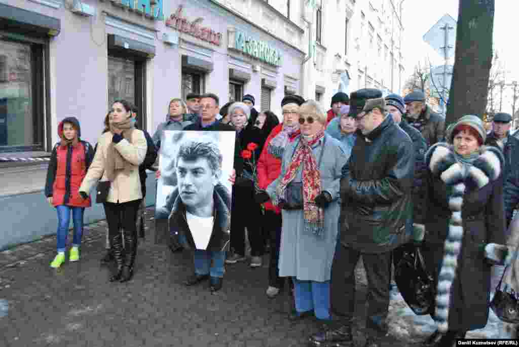 Акция памяти Бориса Немцова в Ярославле