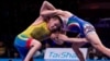 Bishkek-2018 Asian Wrestling Championships-Nurislam Sanayev of Kazakhstan - 4Mar2018-Max Fyne-Rose/ United World Wrestling