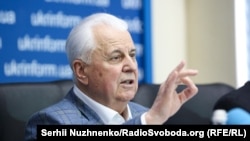 Первый президент Украины Леонид Кравчук, Киев, 8 мая 2018 года 