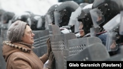 Про-европейские протесты в Киеве. Январь 2014. Фото Глеба Гаранича /REUTERS