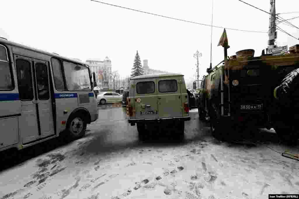 На подступах к Пушкинской площади